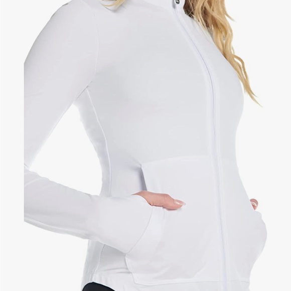 Kyodan- Women’s Recreation Zip Up Long Sleeve in white- Size M - Picture 9 of 9